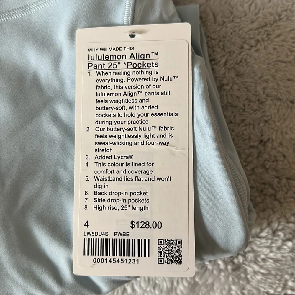 Lululemon Align Double Lined Leggings - Picture 2 of 3